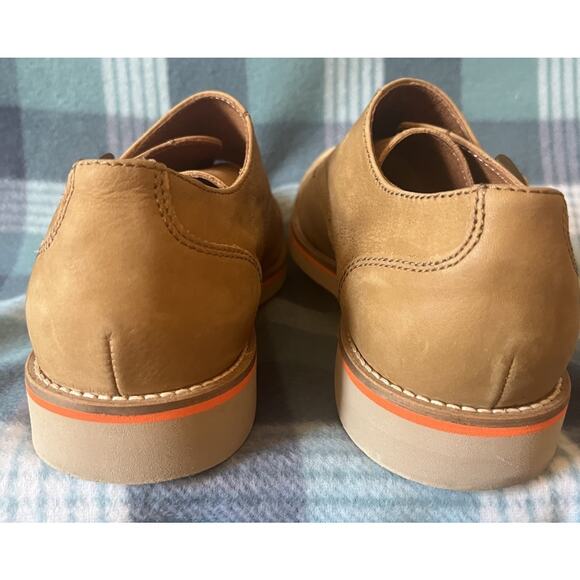 Men\'s Bar III Baxter Double Monk Tan Leather Shoes Size 10